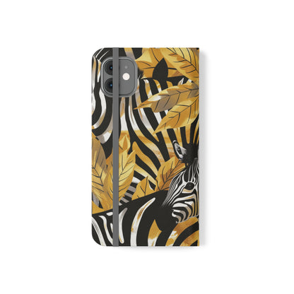 Zebra Stripes Flip Case