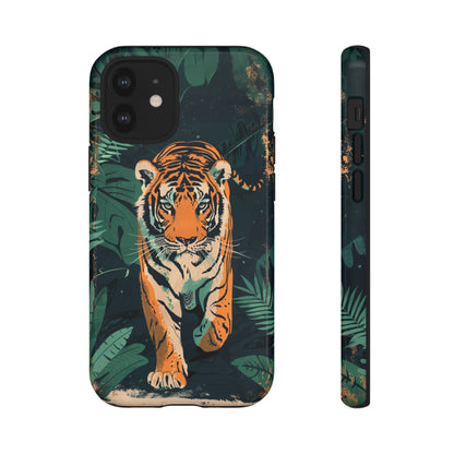 Retro Jungle Tiger Phone Case