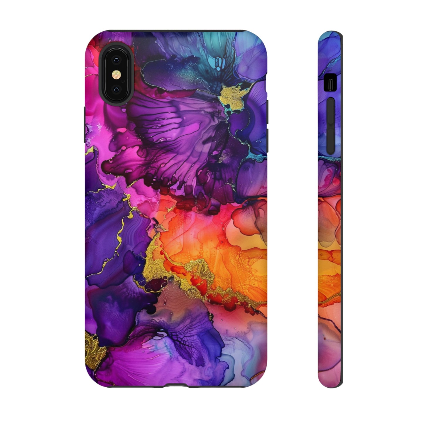 Floral Color Explosion iPhone 12 Case