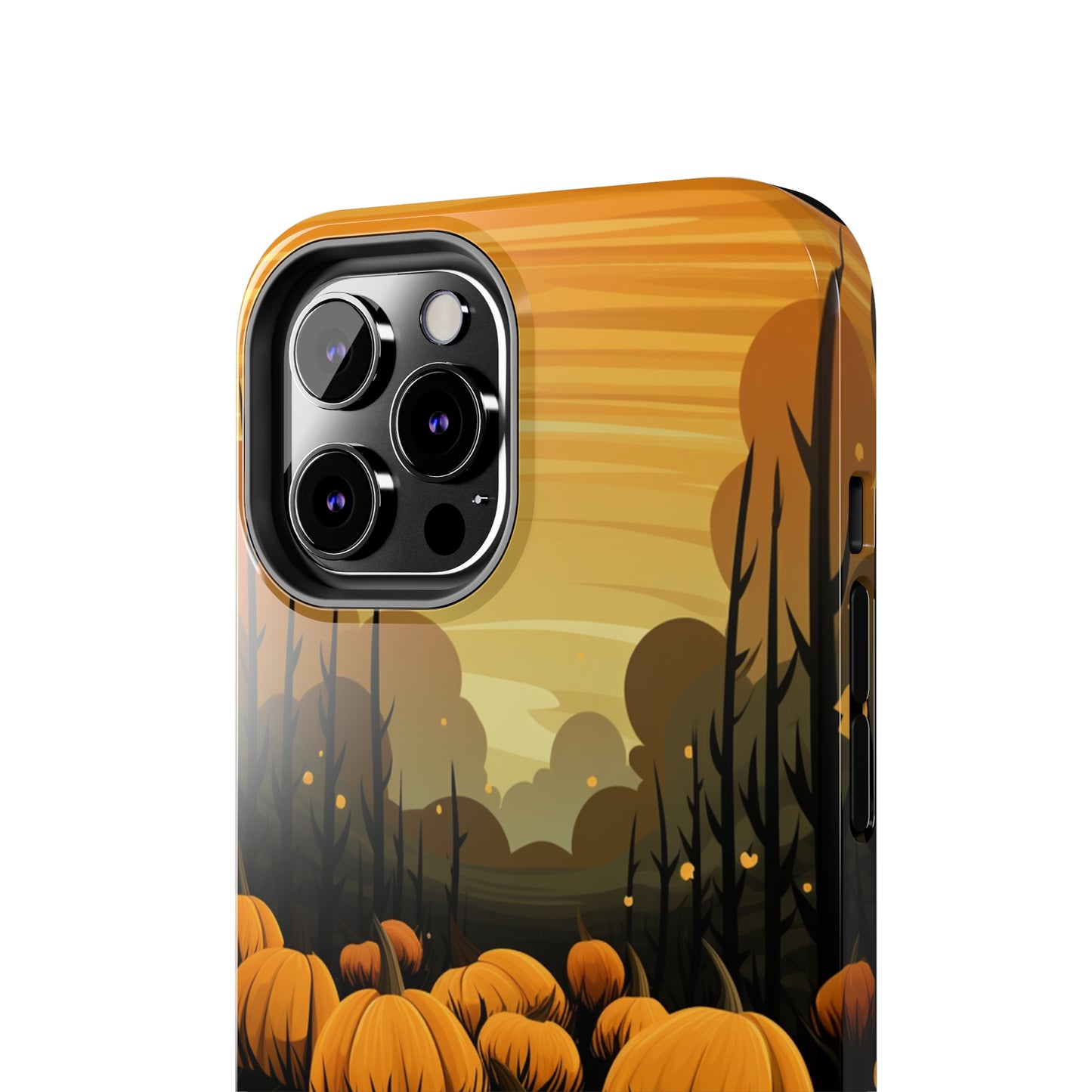 Halloween Fall Pumpkins iPhone Case | Embrace the Spooky Autumn Vibes