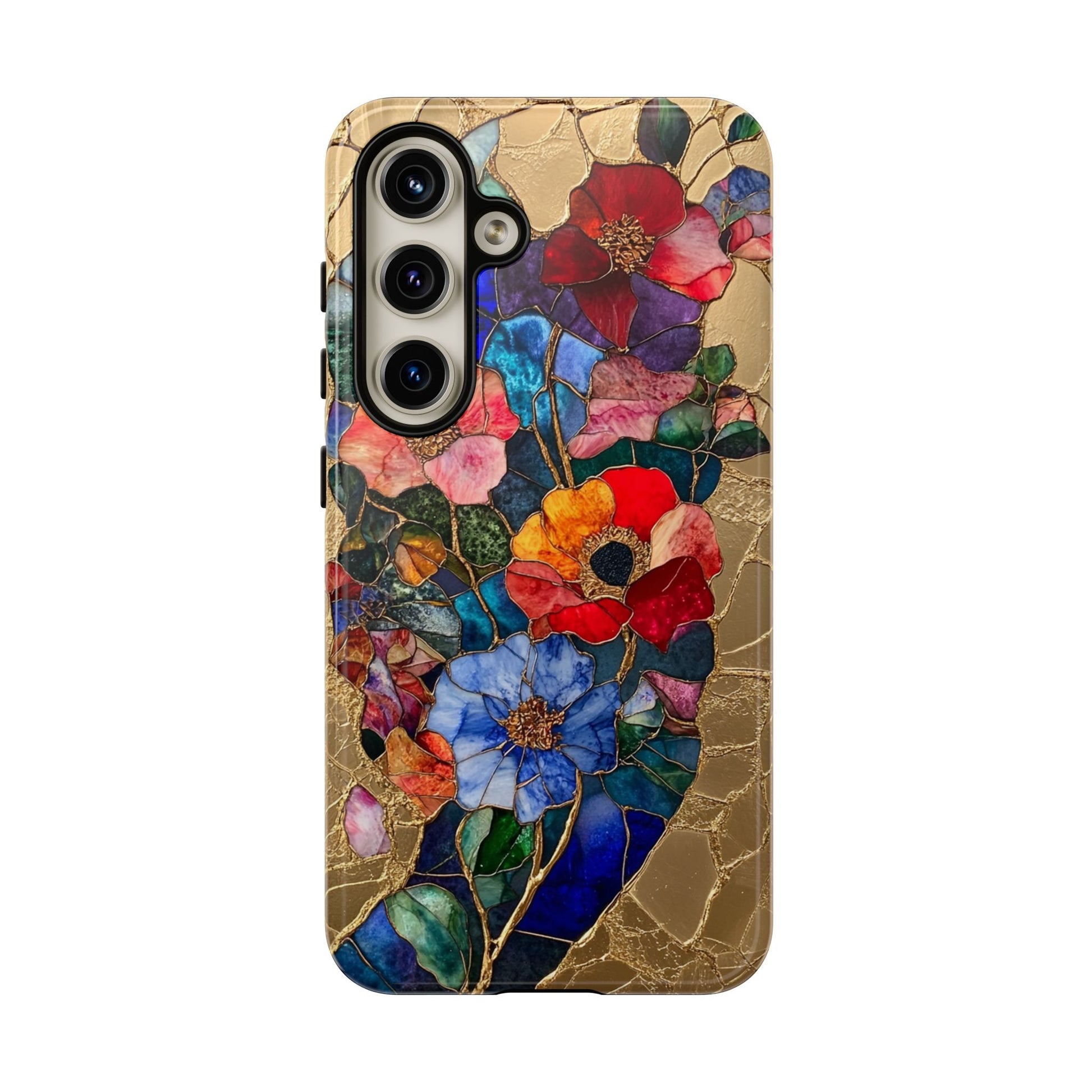 Origami floral phone case for iPhone 15