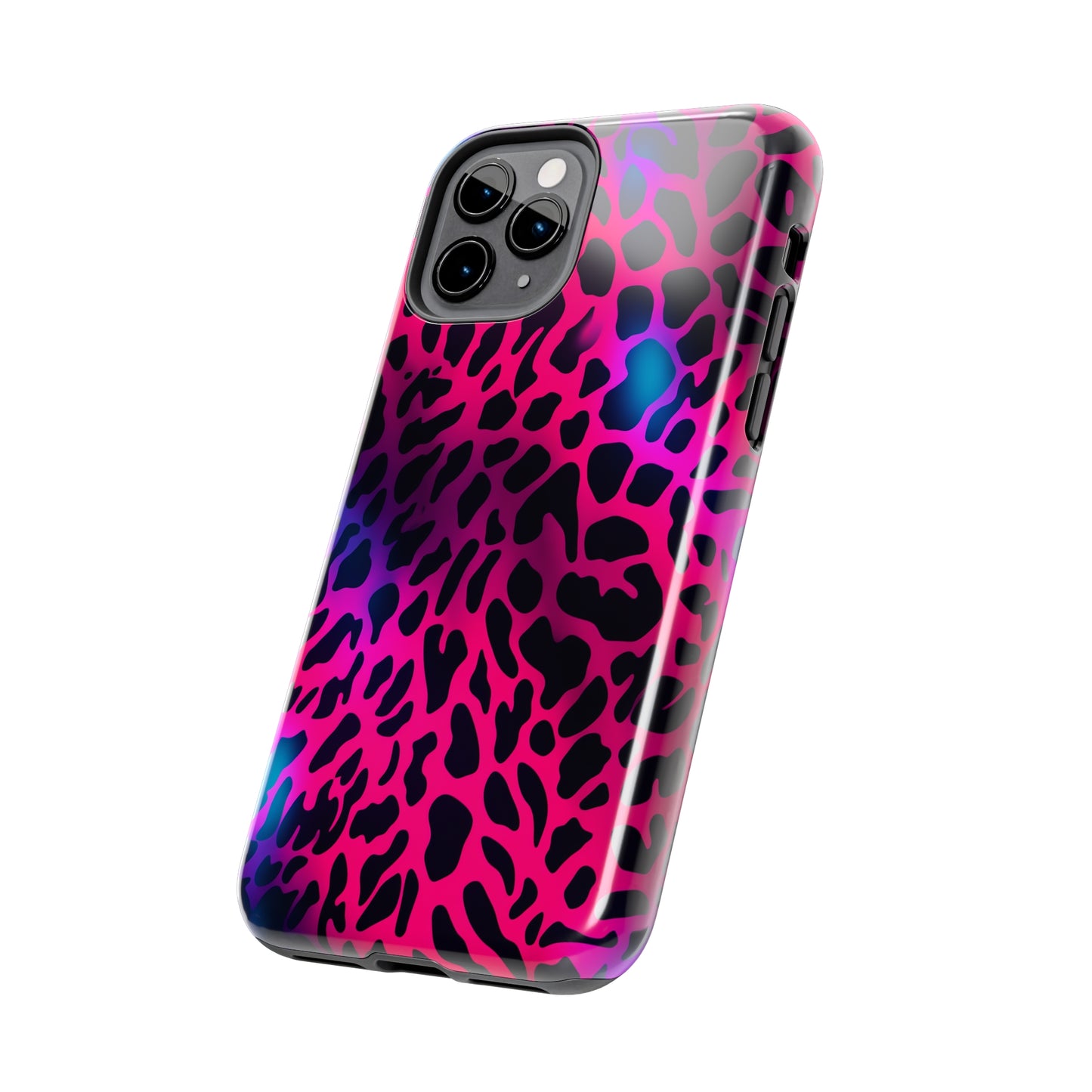 Wild Child: Trippy Leopard Spots Mystique | Dynamic iPhone Case