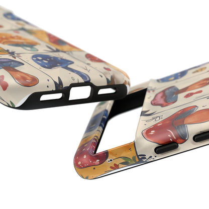 Trippy Magic Mushroom Toadstools Phone Case