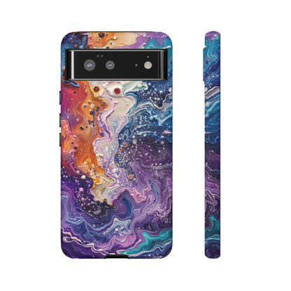 Trippy Psychedelic Color Waves Phone Case