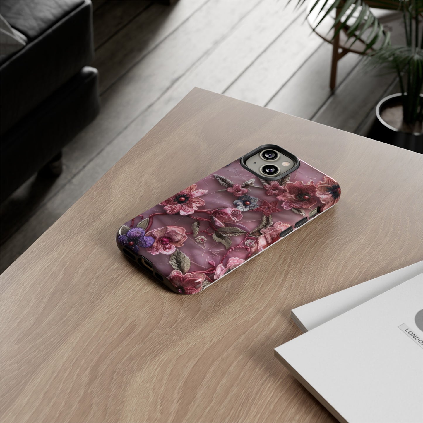 Coquette Aesthetic Floral Art Phone Case