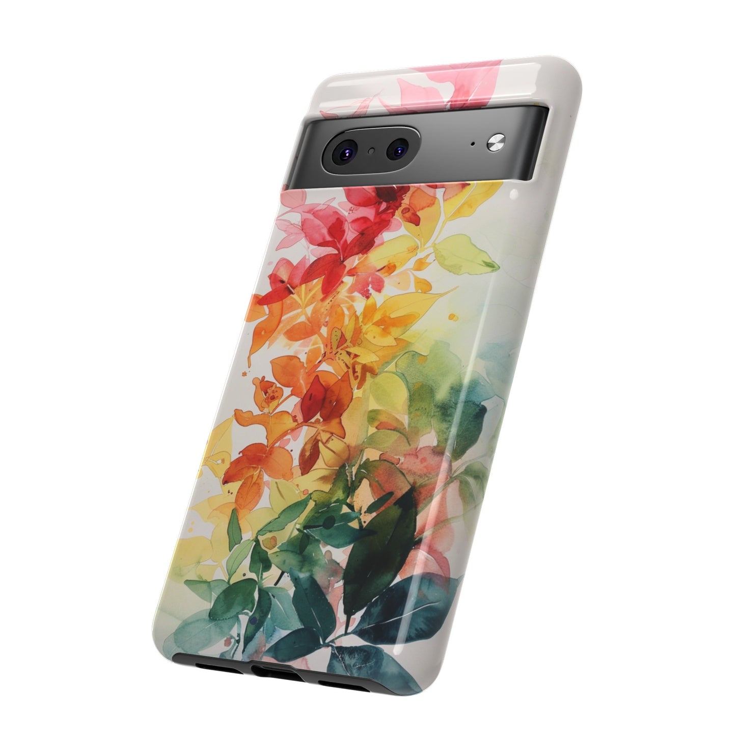 Floral Watercolor Painting iPhone 15 Case