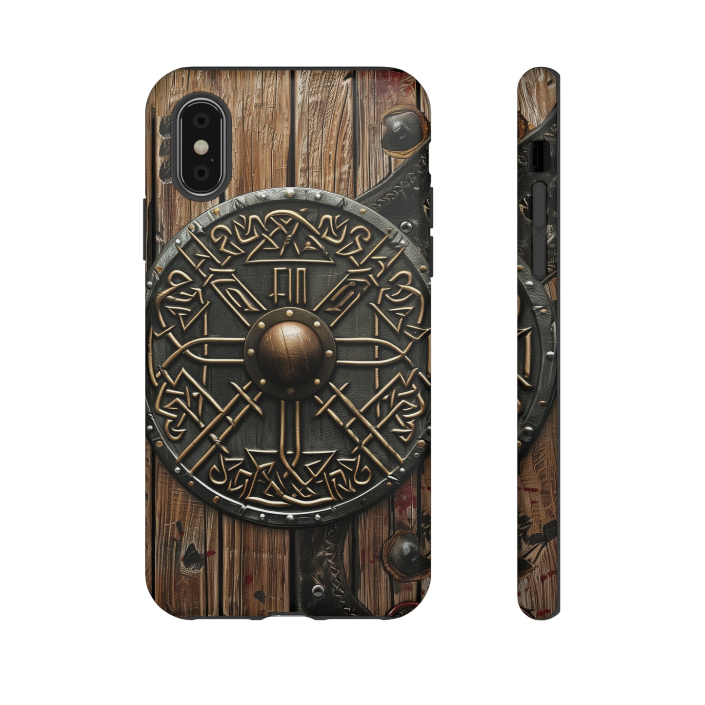 Viking Battle Shield Phone Case