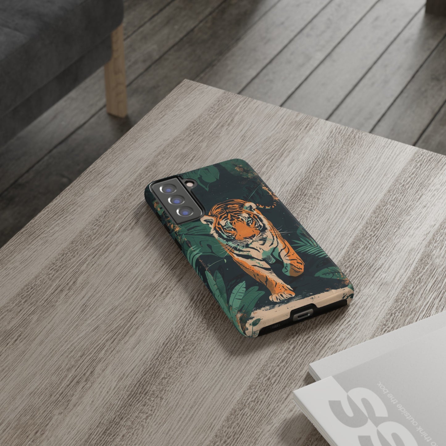 Retro Jungle Tiger Phone Case