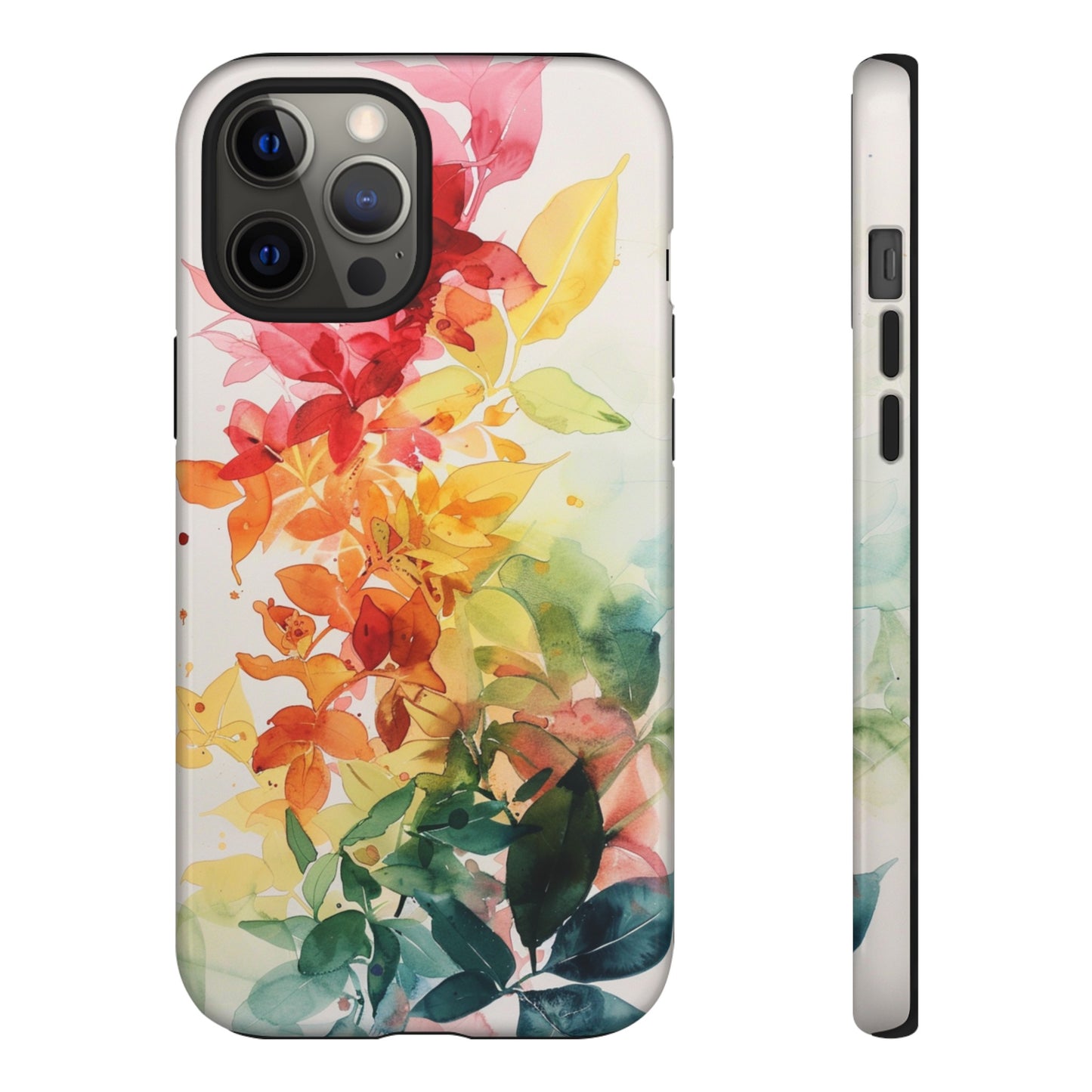 Floral Watercolor Painting iPhone 15 Case