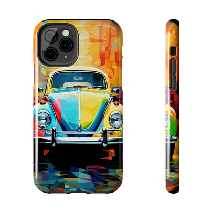 VW Bug Phone Case Retro iPhone Tough Case – Volkswagen beetle iPhone case