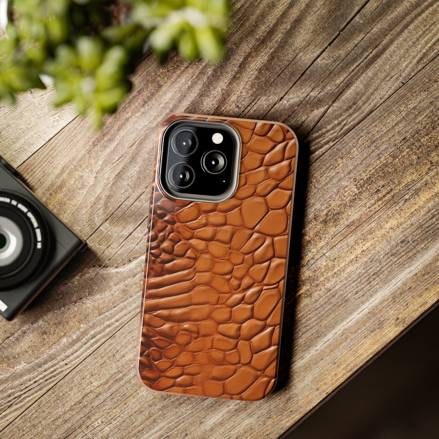 Faux Alligator Skin Textured look and style iPhone Case