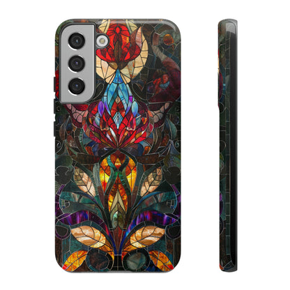 Art Deco Stained Glass floral Phone Case