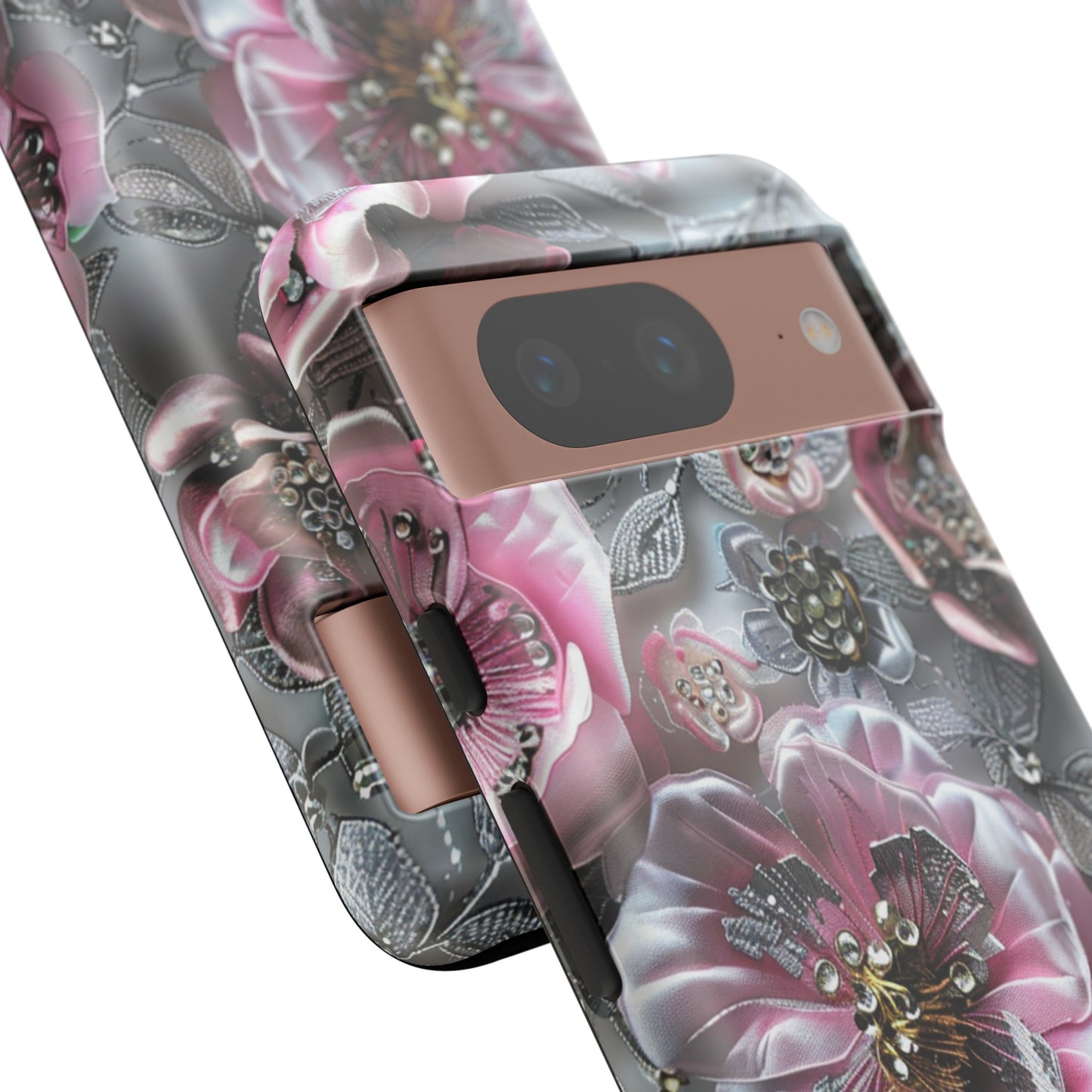 Coquette Aesthetic Floral Art iPhone 15 Case