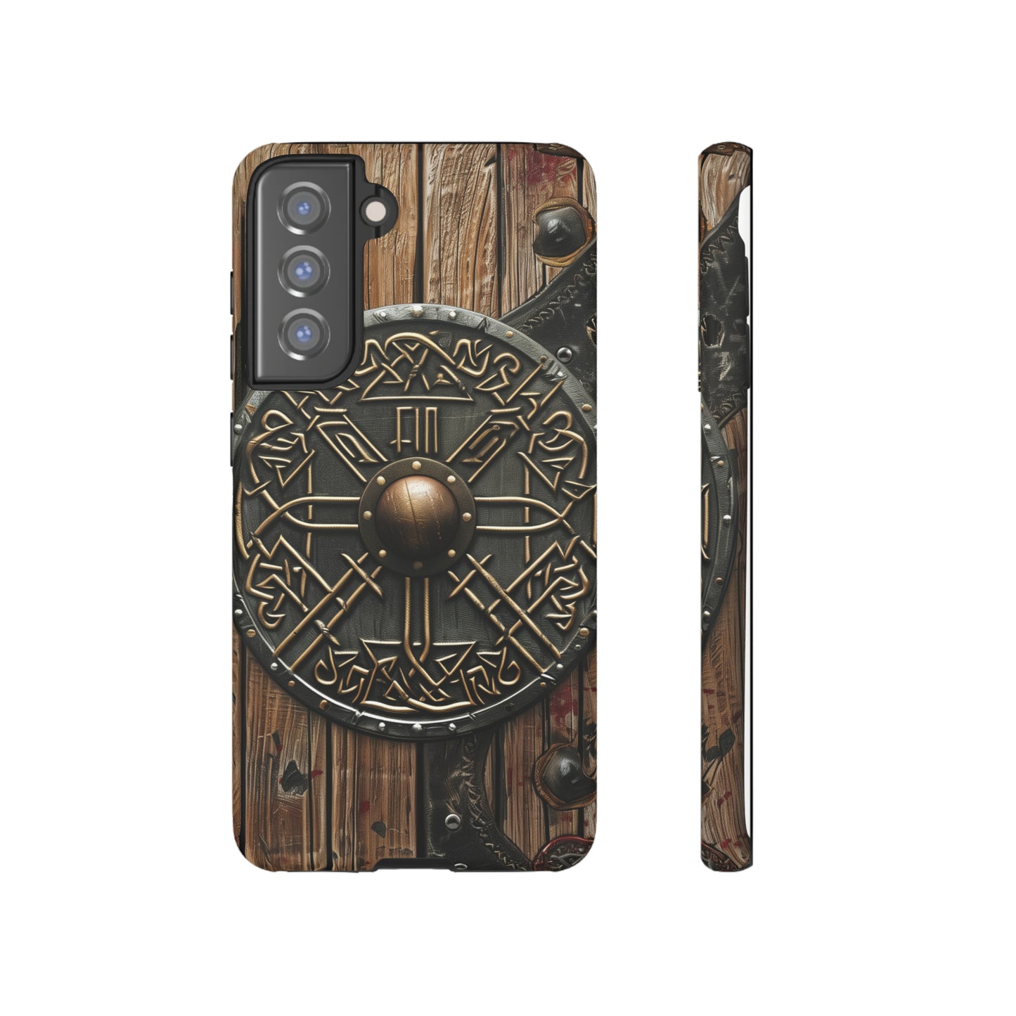 Viking Battle Shield Phone Case