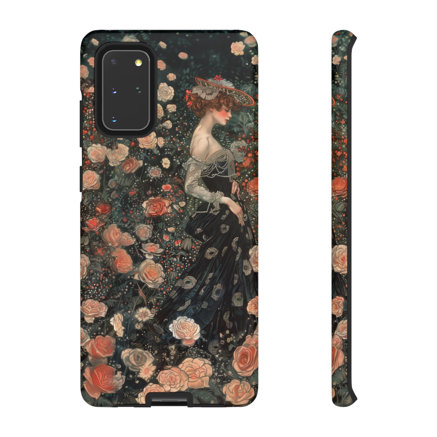 Art Nouveau French Floral Beauty Painting Phone Case