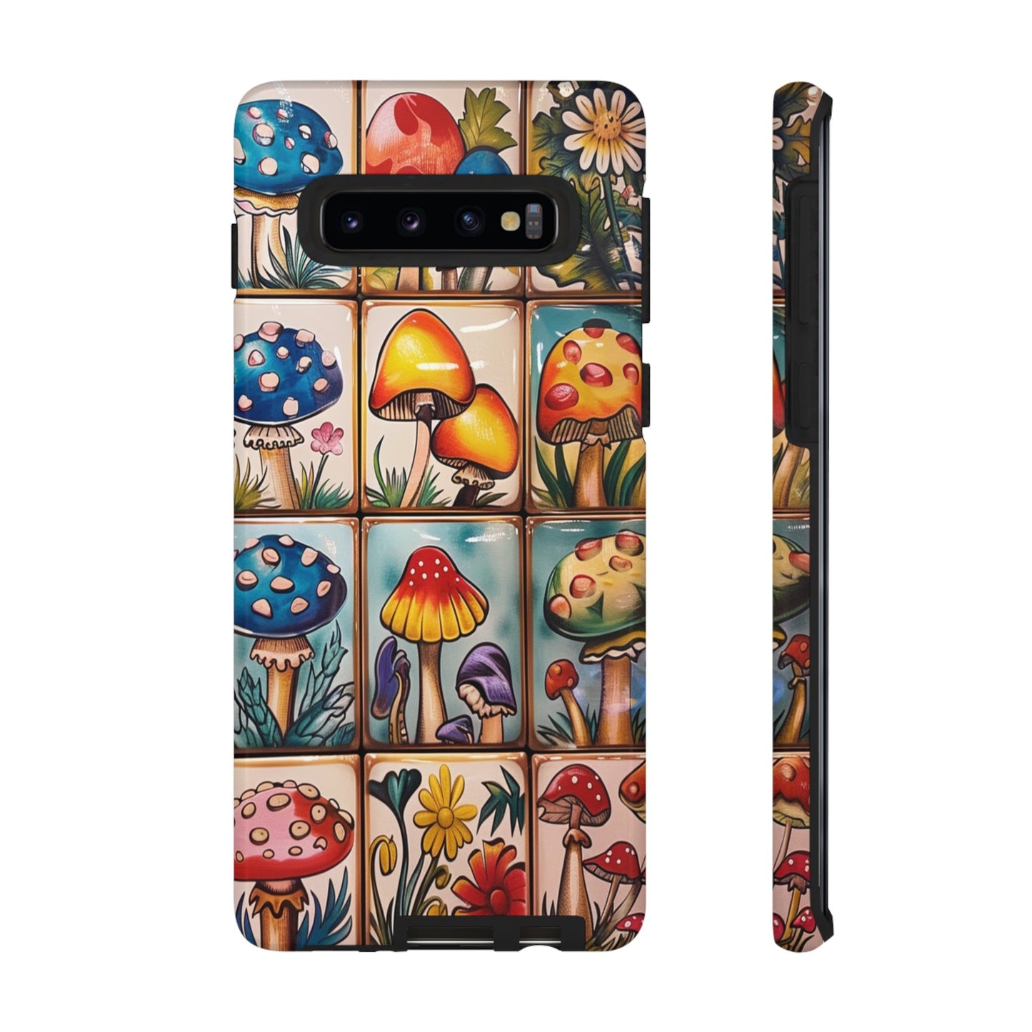 Magic mushroom tile design cover for iPhone 12