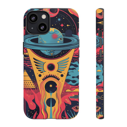 Cosmic Journey Space and Time Phone Case