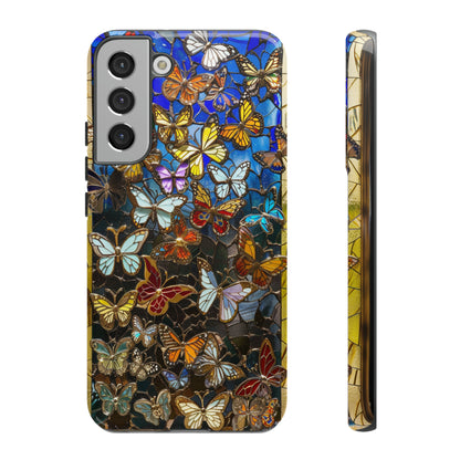 Butterfly Flower Garden Painting Phone Case