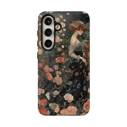 Art Nouveau French Floral Beauty Painting Phone Case