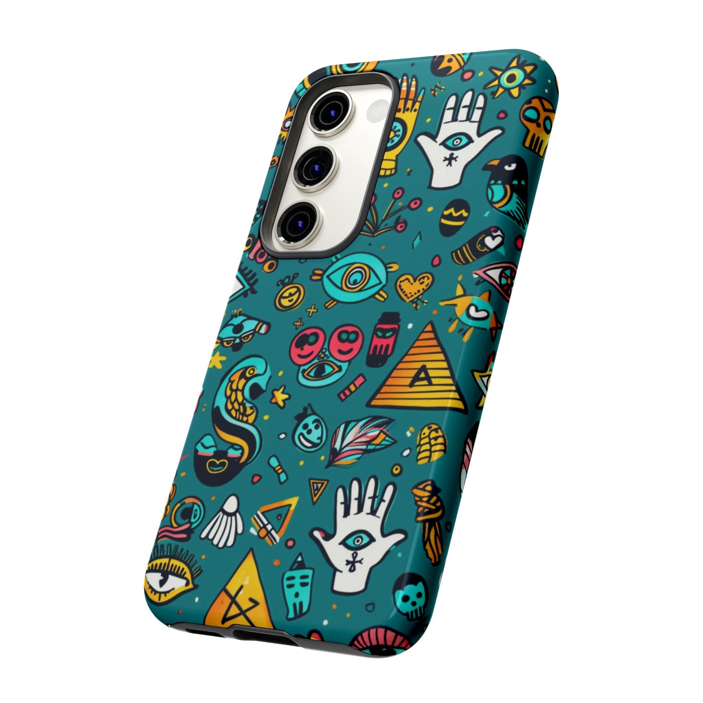 UFOs and Ancient Egypt Talisman Collage Phone Case