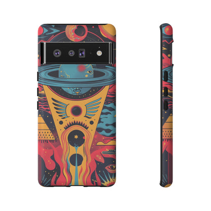 Cosmic Journey Space and Time Phone Case