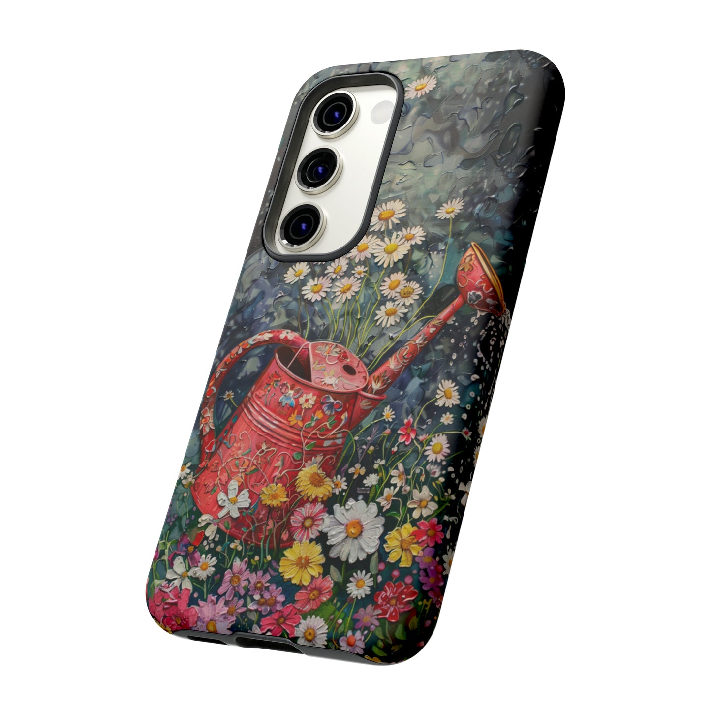 Flowers and Watering Can Floral Oil Painting Phone Case