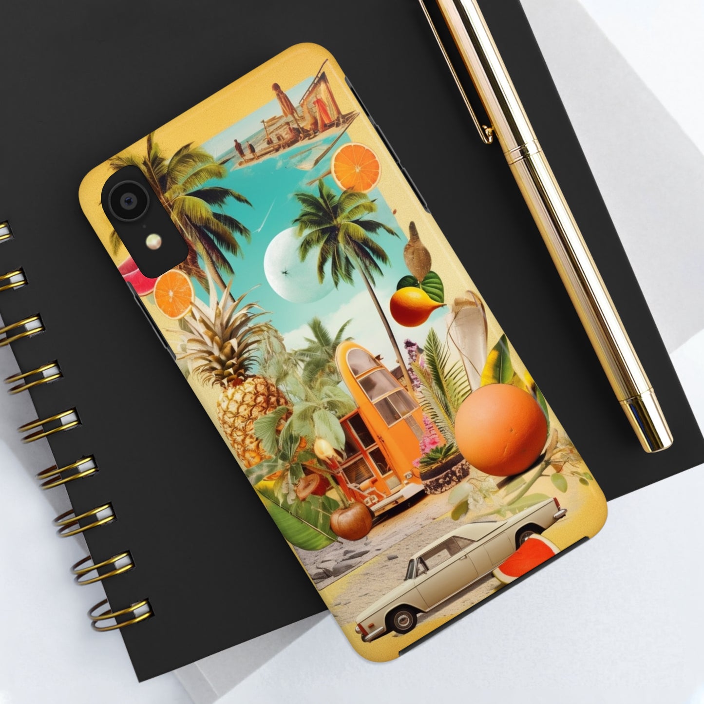 Summer Vibrations iPhone Tough Case | Embrace the Energetic Spirit of Summer with Reliable Protection