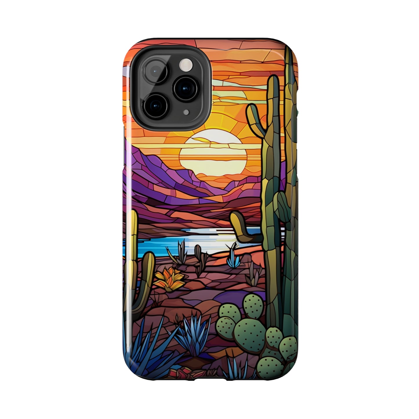 Cactus Desert Sunset