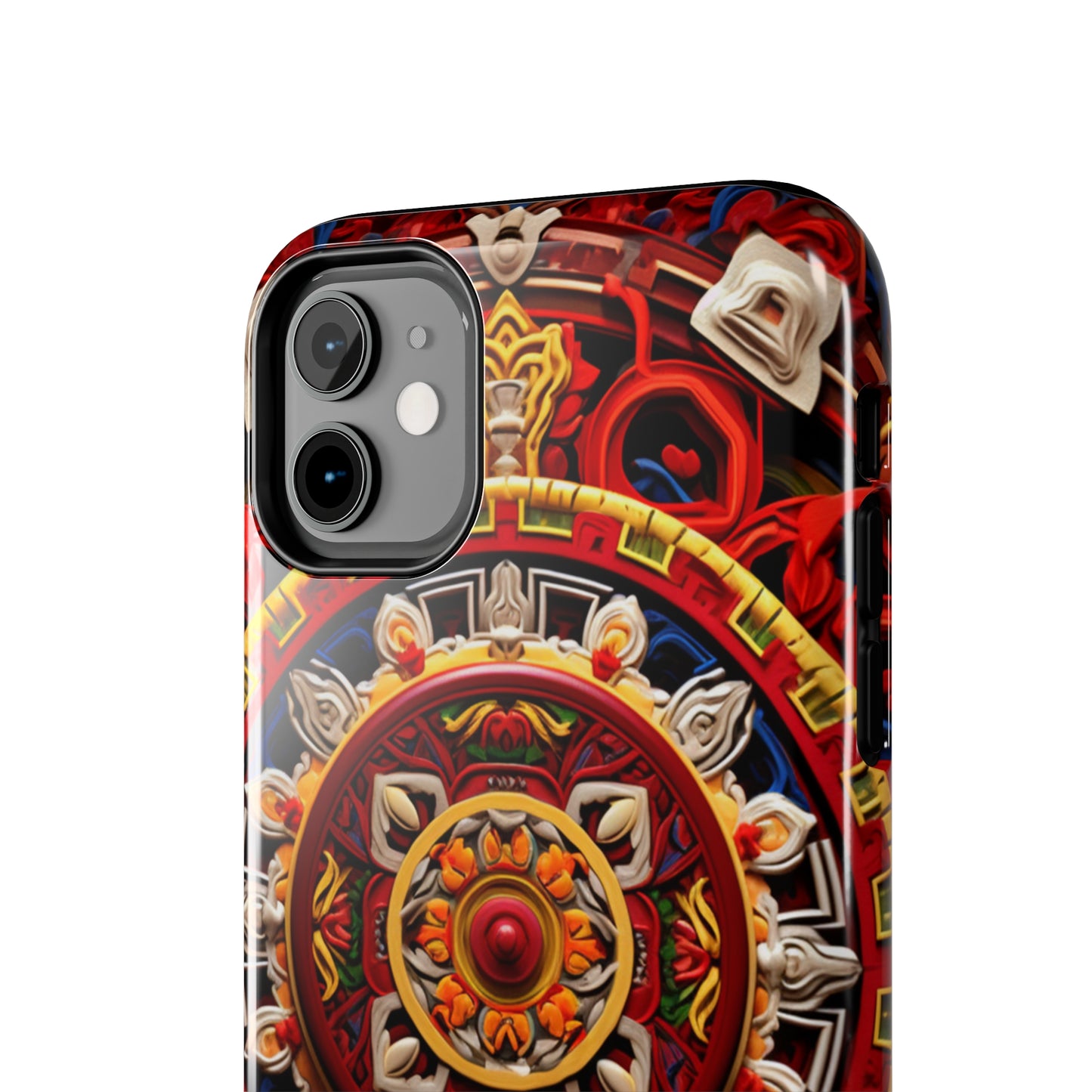 Mystical Visions: Psychedelic Tibet Mandala | Buddhist iPhone Case