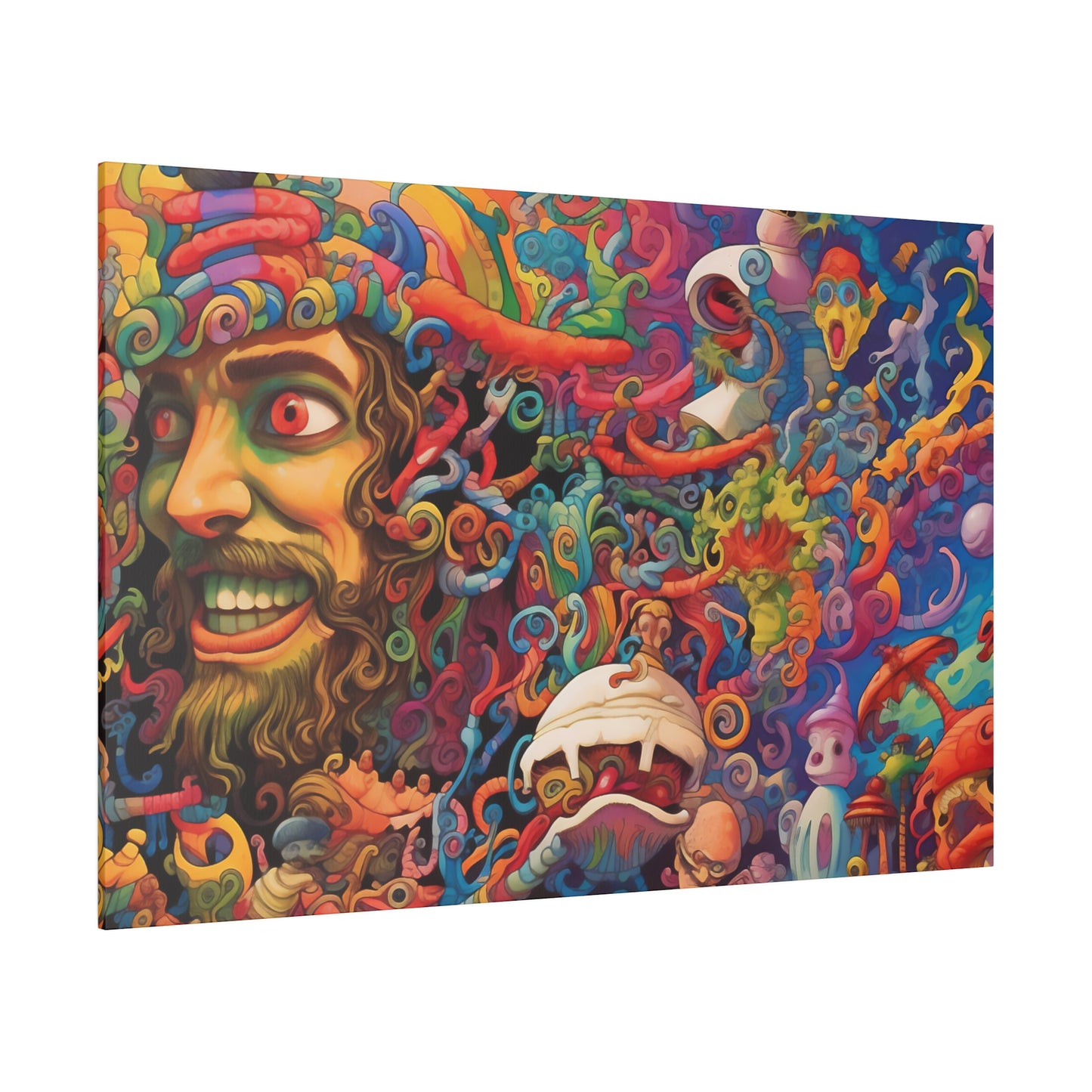Psychedelic Experience Art | Stretched Canvas Print