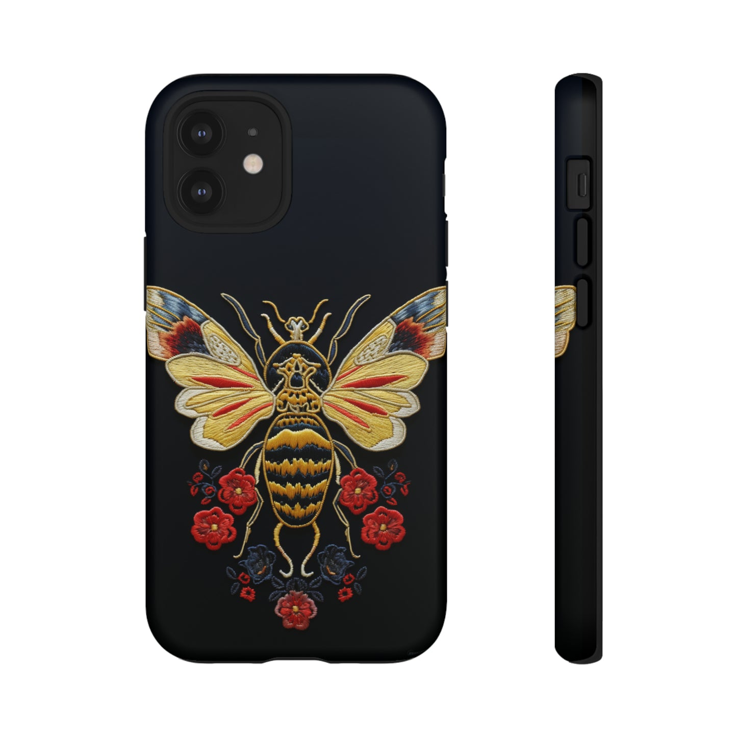 Embroidery Style Deathhead Moth Mexican Art