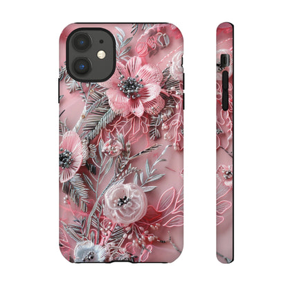 Coquette Aesthetic Floral Art Phone Case