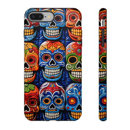 Day of the Dead Mexican Talavera Tile