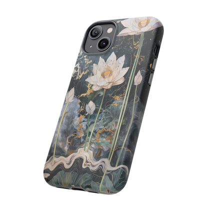 Lotus Floral Zen Art Phone Case