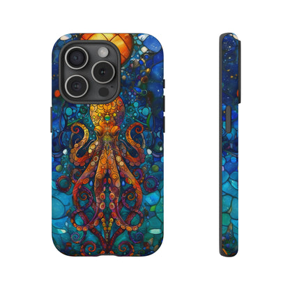 Octopus Stained Glass Undersea Magic Phone Case