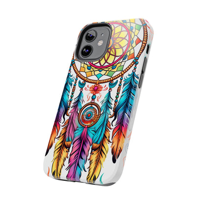 Psychedelic Native American Dreamcatcher iPhone Case | Fusion of Art and Cultural Heritage