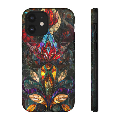 Art Deco Stained Glass floral Phone Case