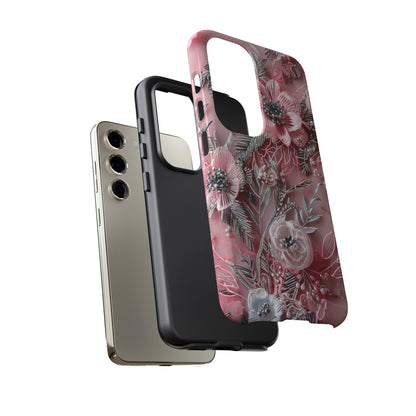 Coquette Aesthetic Floral Art Phone Case