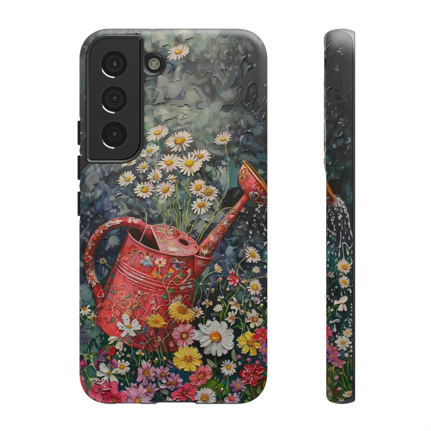 Flowers and Watering Can Floral Oil Painting Phone Case