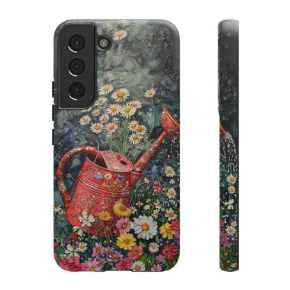 Flowers and Watering Can Floral Oil Painting Phone Case