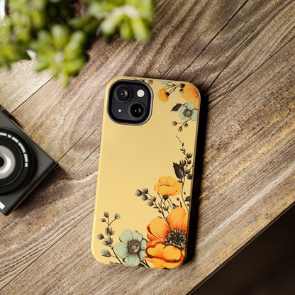 Classic Vintage Floral Case for iPhones – Timeless Elegance & Protection