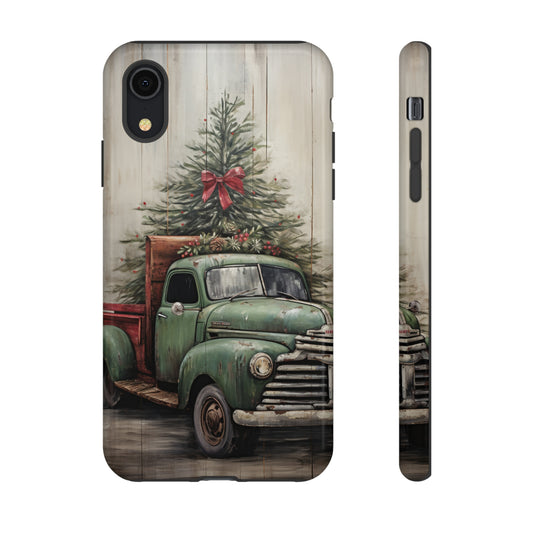 Festive Christmas design case for iPhone 15