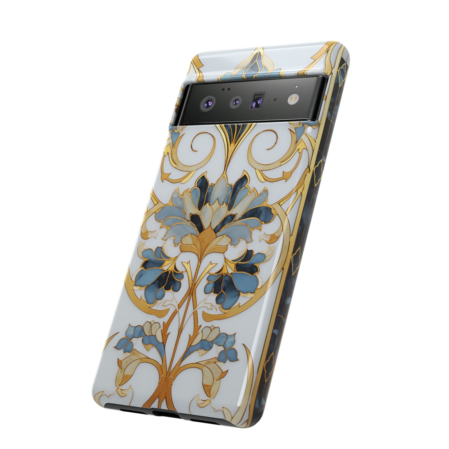 Art Deco Floral Gold