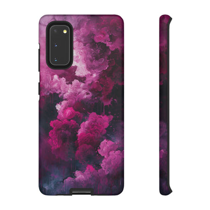 Magenta and Blue Color Explosion Phone Case