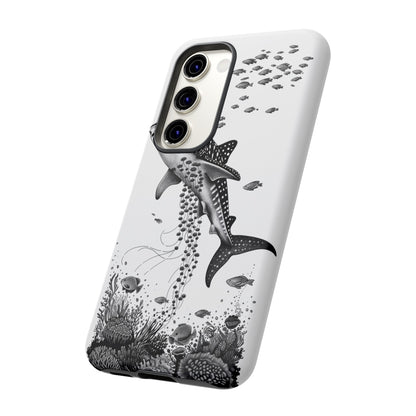 Whale Shark, Turtle, Manta Ray Phone Case