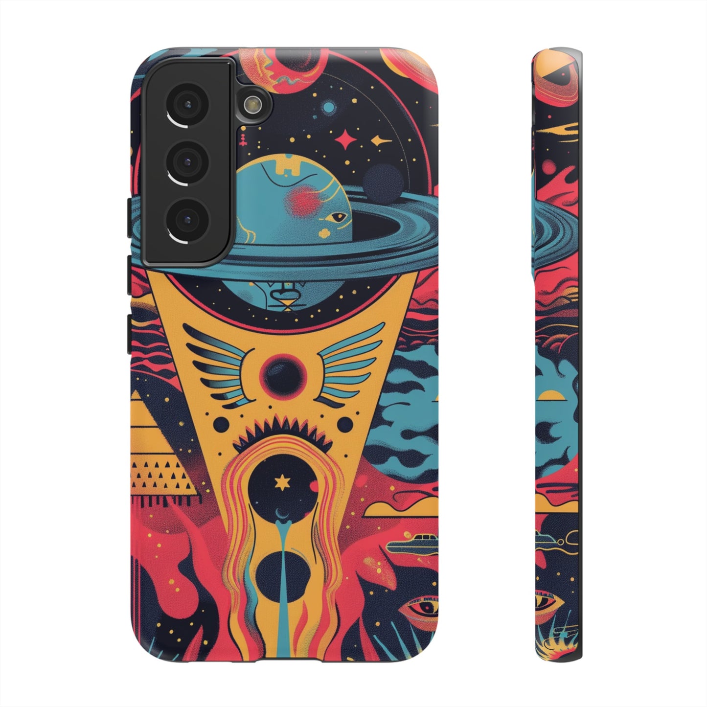 Cosmic Journey Space and Time Phone Case