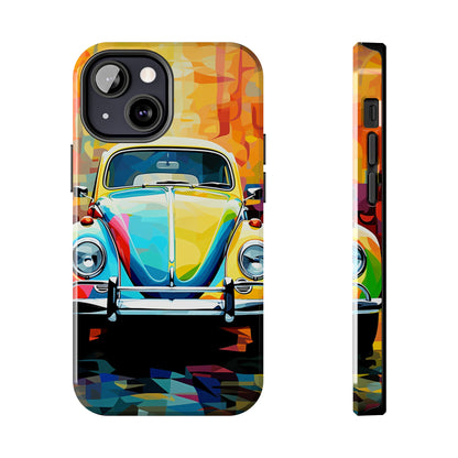 VW Bug Phone Case Retro iPhone Tough Case – Volkswagen beetle iPhone case