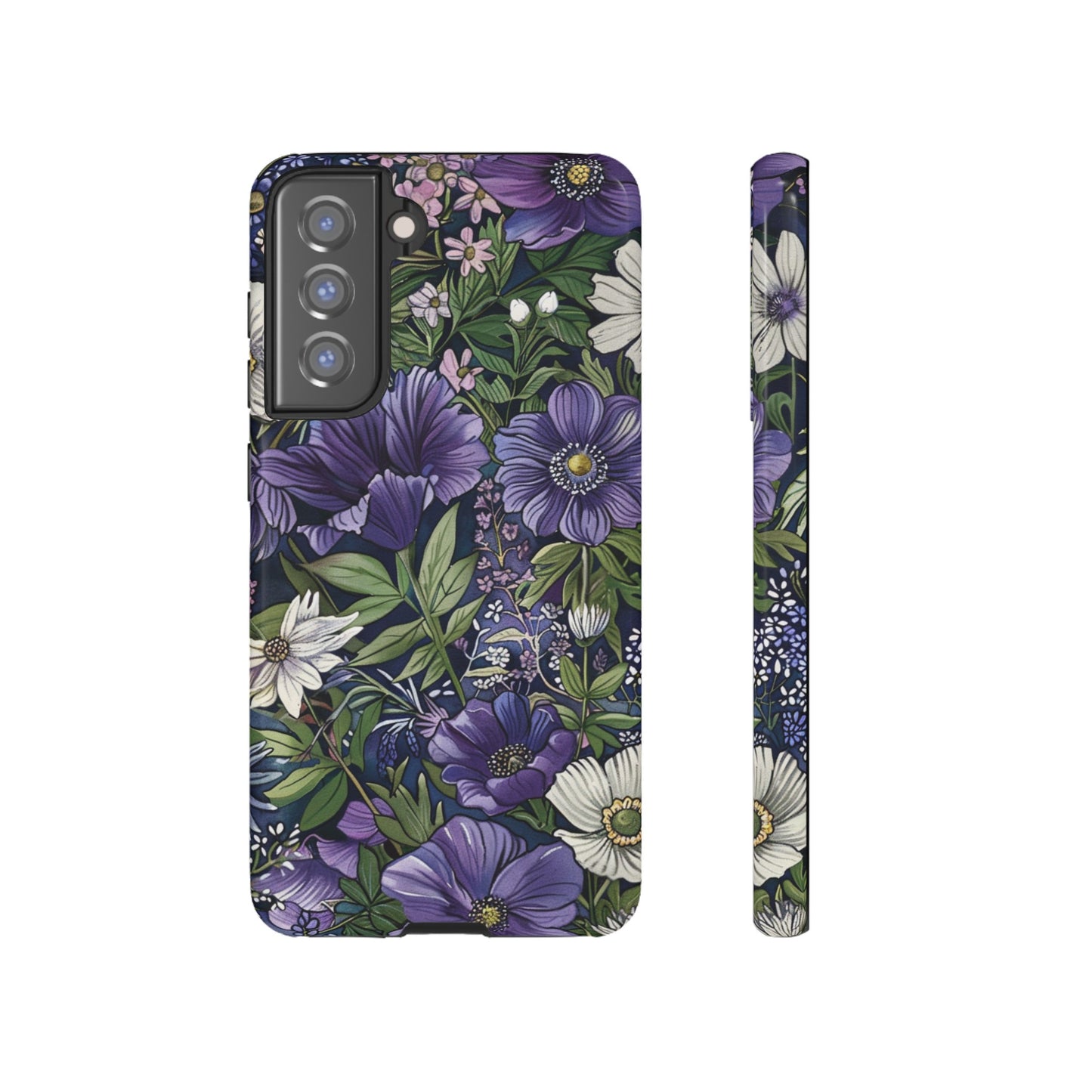 Floral Sage Purple Wildflower Phone Case