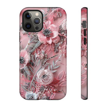 Coquette Aesthetic Floral Art Phone Case