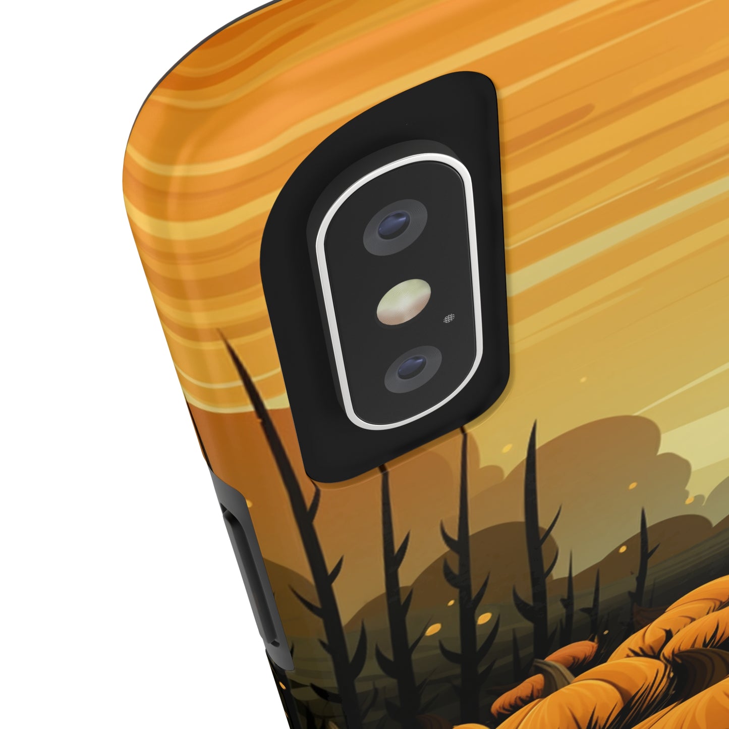 Halloween Fall Pumpkins iPhone Case | Embrace the Spooky Autumn Vibes